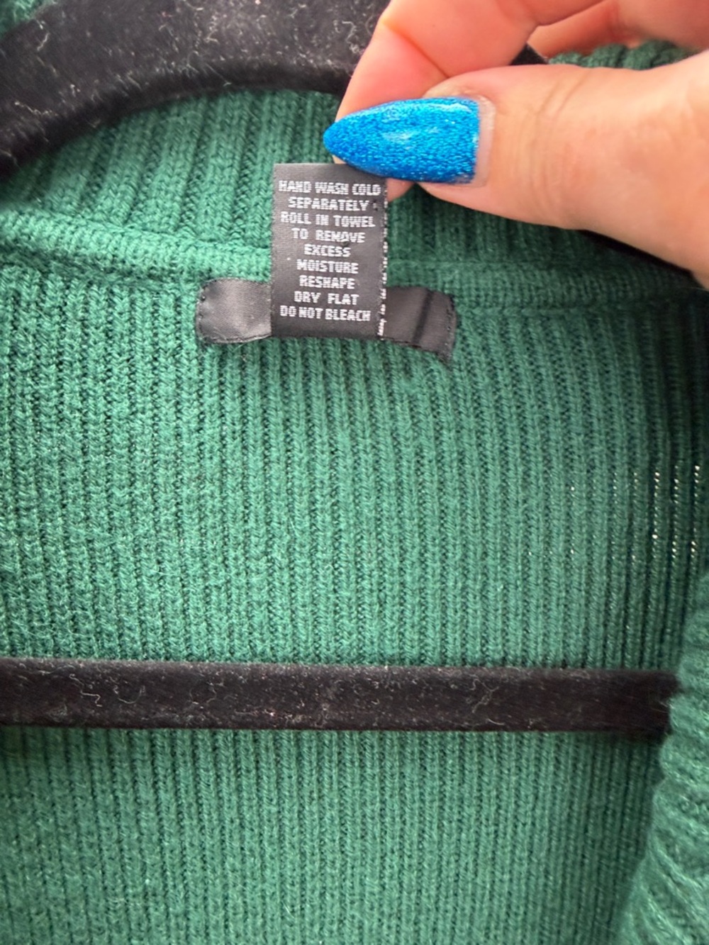Alfani Women's Emerald Green Shawl Collar Cardigan | Medium - Picture 4 of 7